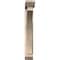 Ekena Millwork Thorton Slat Smooth Bracket w/ Offset Brace, Douglas Fir, 5 1/2"W x 30"D x 38"H BKT0604X30X38THR06SDF - alternate 4